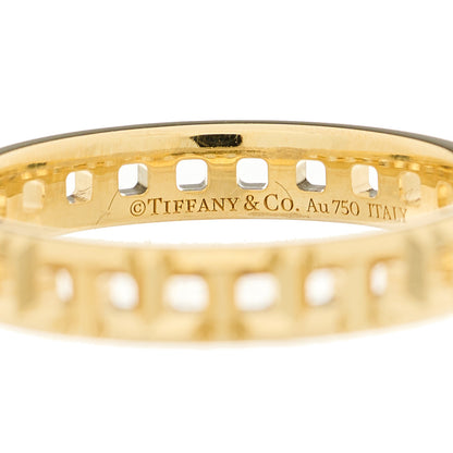 Tiffany 18K Yellow Gold T True Narrow Ring 54 7 4 of 5