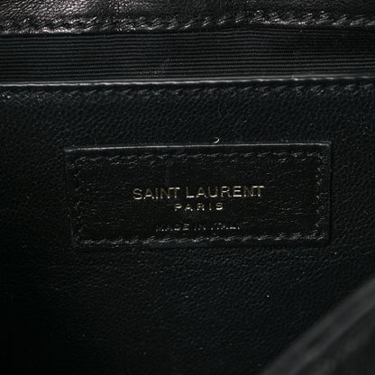 Saint Laurent Lambskin Quilted Monogram Mini Nolita Black 5 of 6
