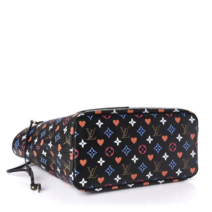 Louis Vuitton Game On Neverfull MM Black 5 of 11