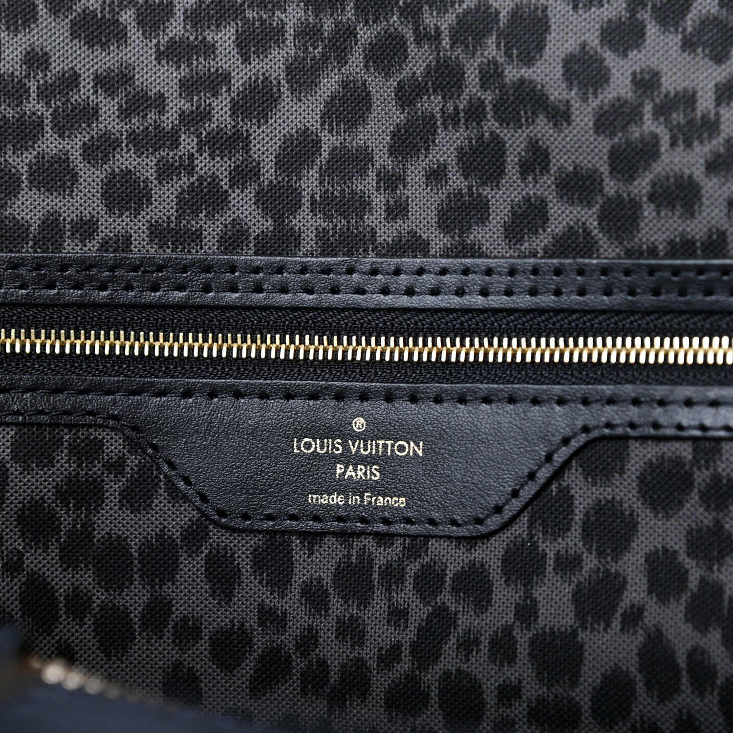 Louis Vuitton Monogram Giant Wild At Heart Keepall Bandouliere 45 Black 5 of 7