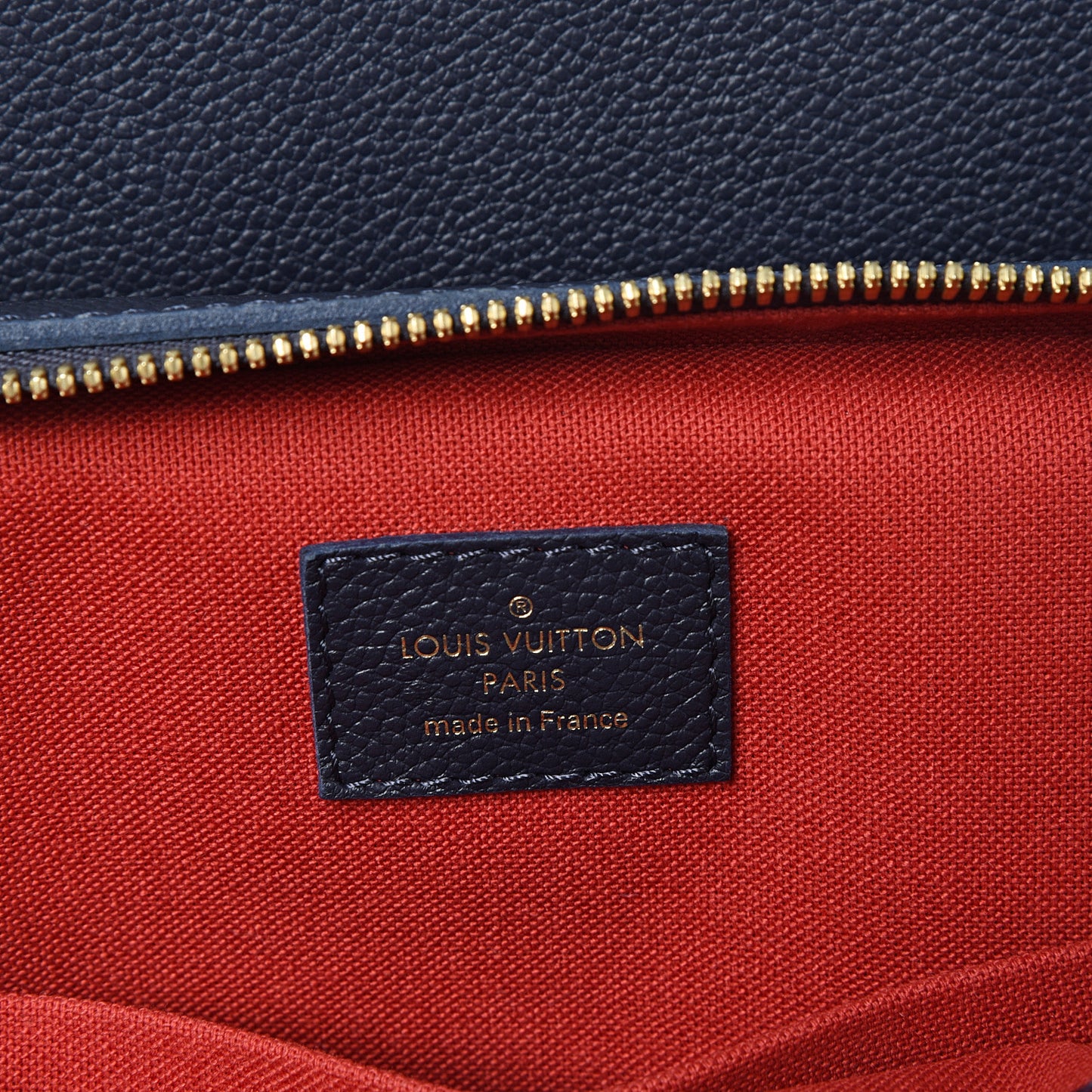 Empreinte Vosges MM Marine Rouge