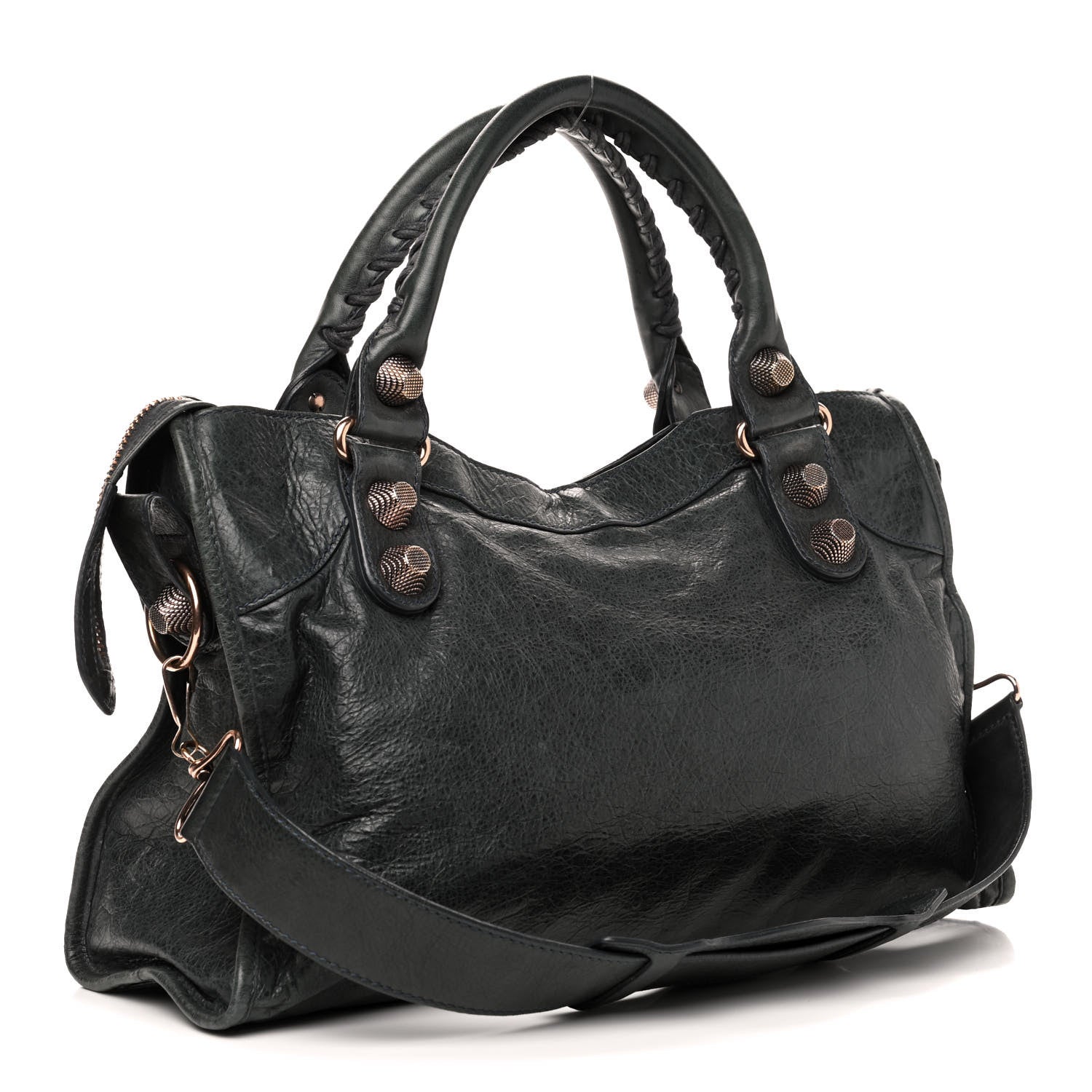 Balenciaga Agneau Giant 21 Rose Gold Hardware City Anthracite 2 of 4