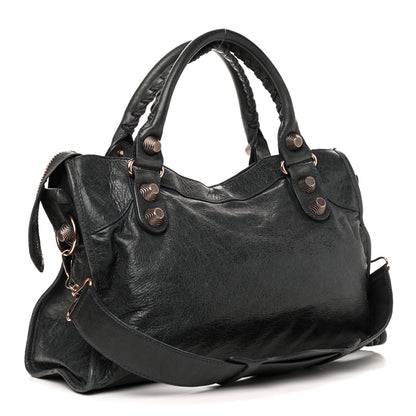 Balenciaga Agneau Giant 21 Rose Gold Hardware City Anthracite 2 of 4