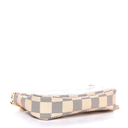 Louis Vuitton Damier Azur Mini Pochette Accessories 4 of 8
