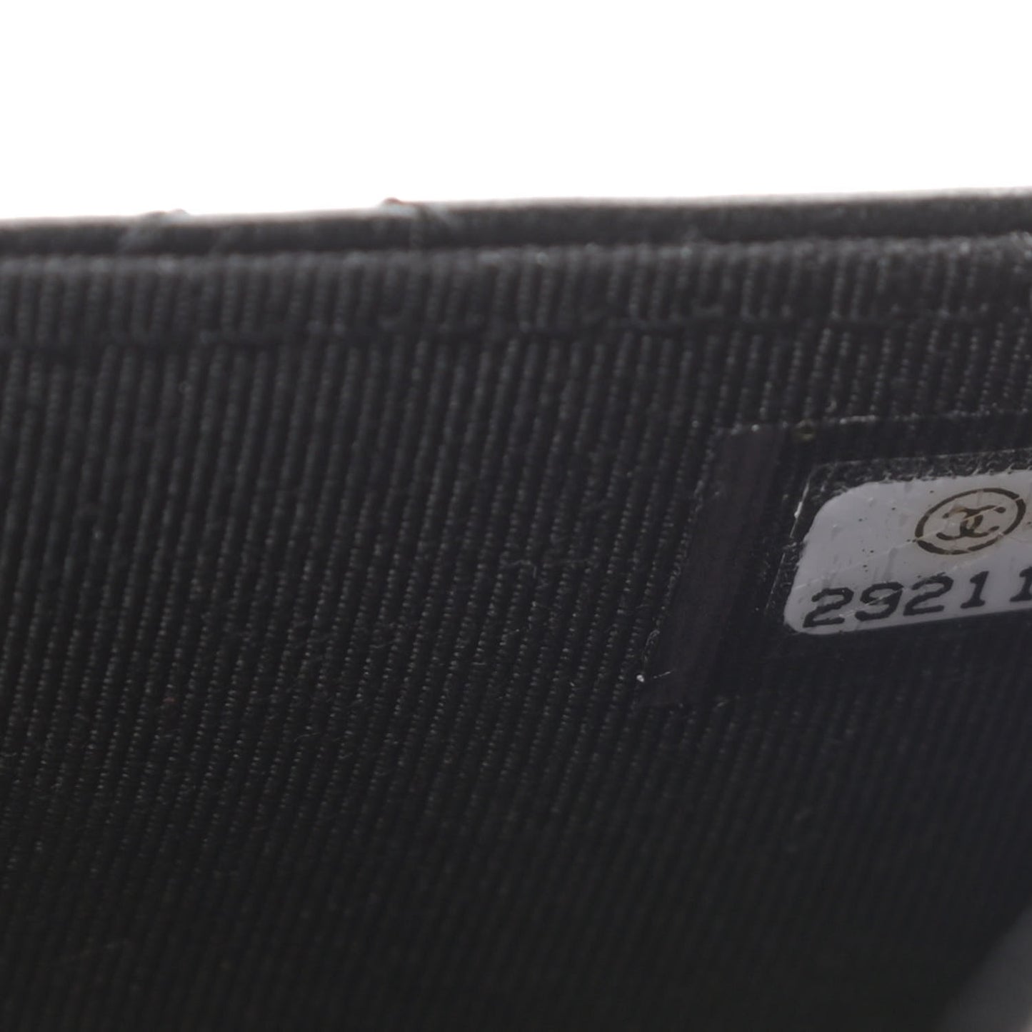 Lambskin Quilted Wallet On Chain WOC Black