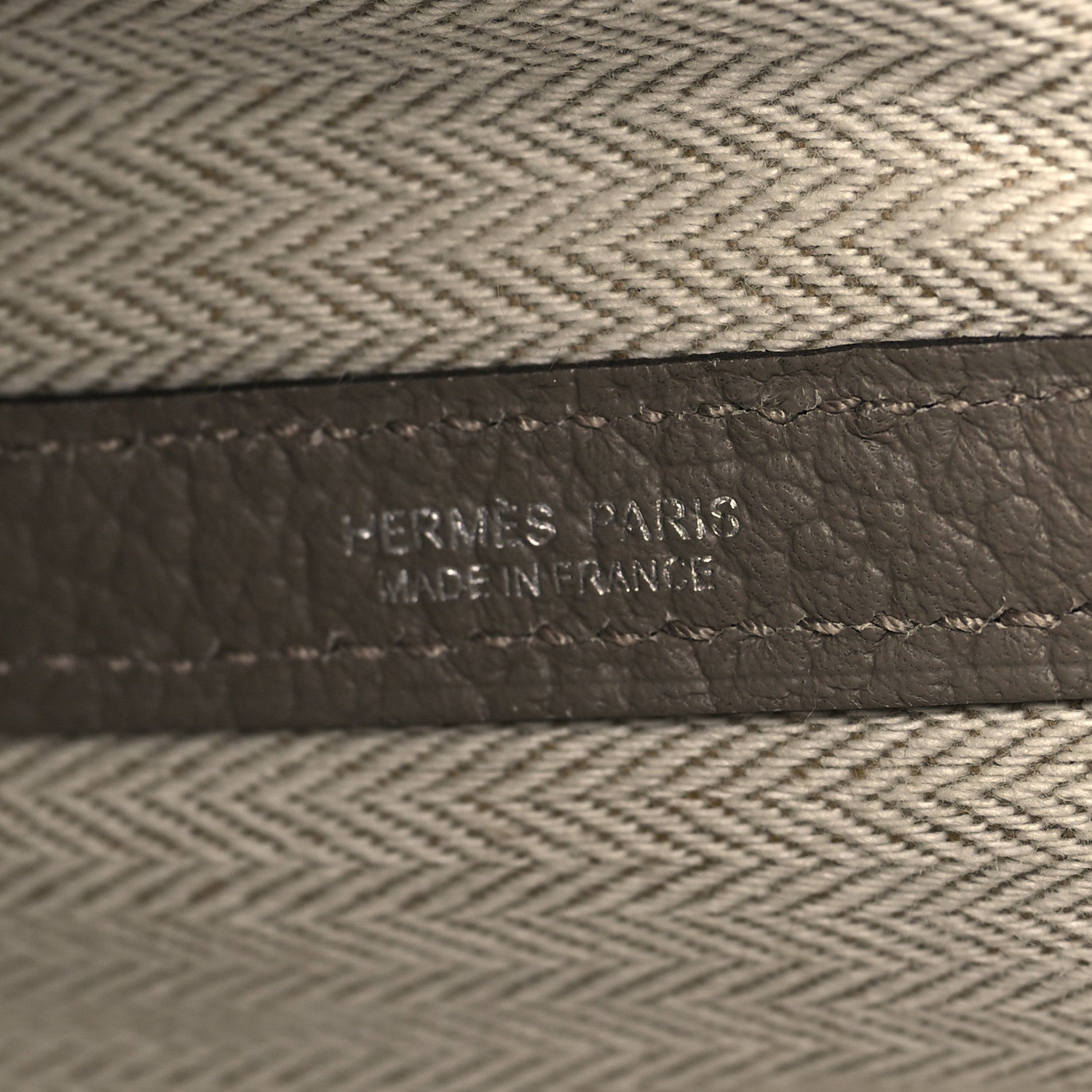 Hermes Vache Country Garden Party 36 MM Gris Asphalte 6 of 9