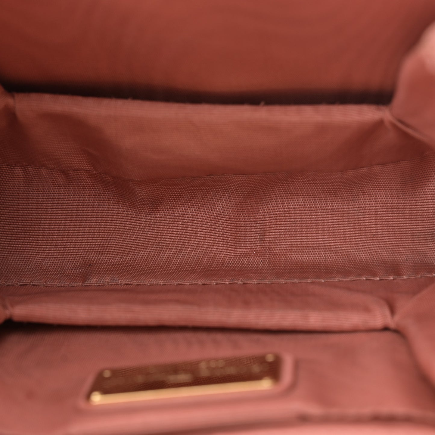 Hammered Calfskin Mini Vara Bow Crossbody Bag Pink