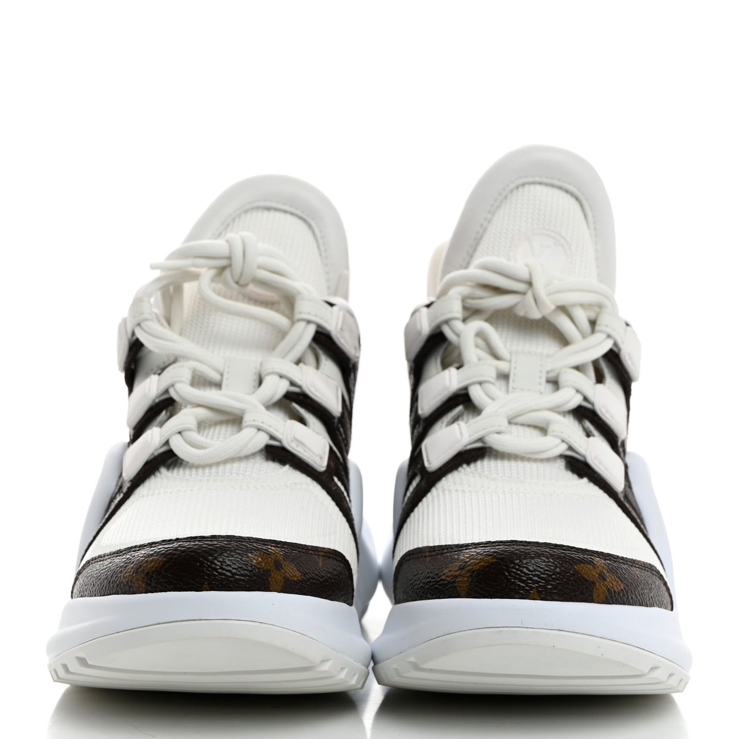 Patent Monogram LV Archlight Sneakers 37.5 White