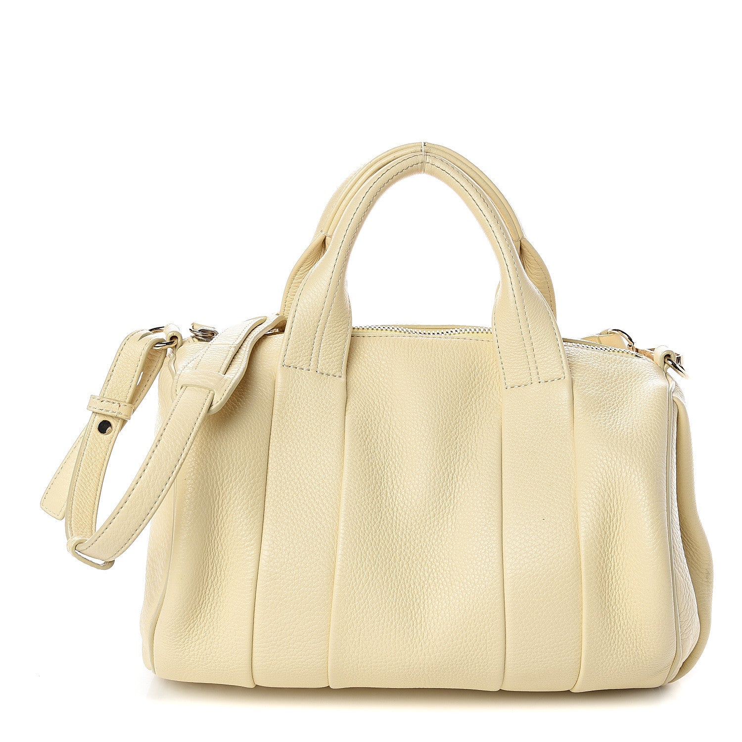Alexander Wang Pebbled Lambskin Rocco Soft Meringue Pale Gold Hardware 1 of 11