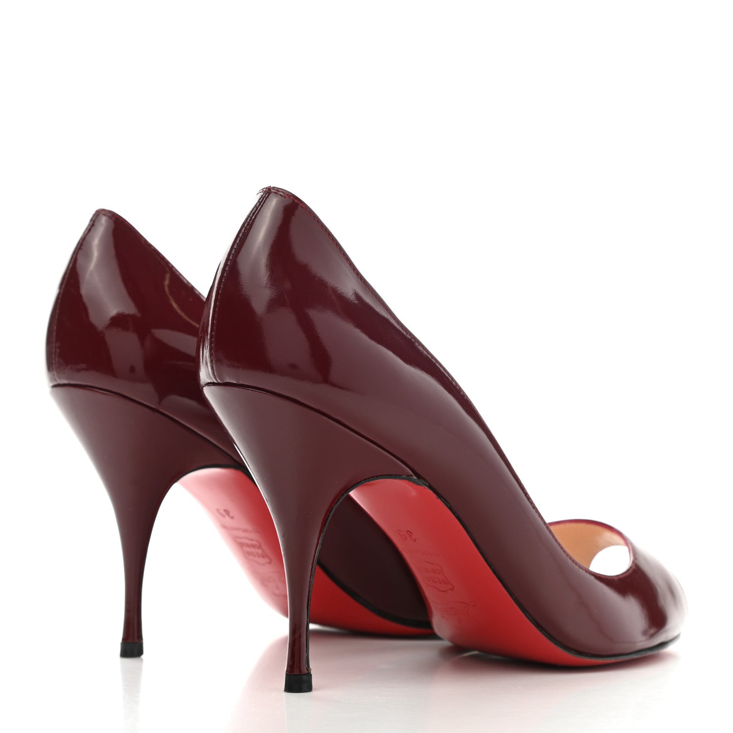 Patent Yoyo 85 Pumps 39 Red