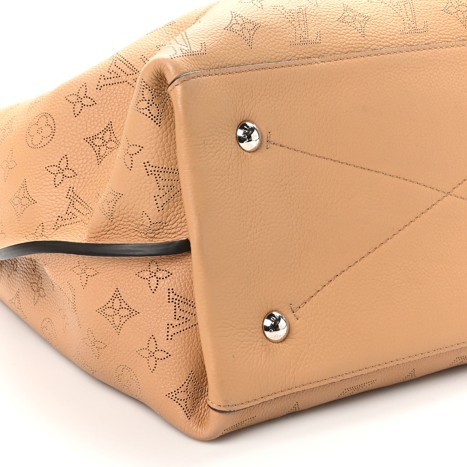 Louis Vuitton Mahina Carmel Hobo Arizona Brown 8 of 10