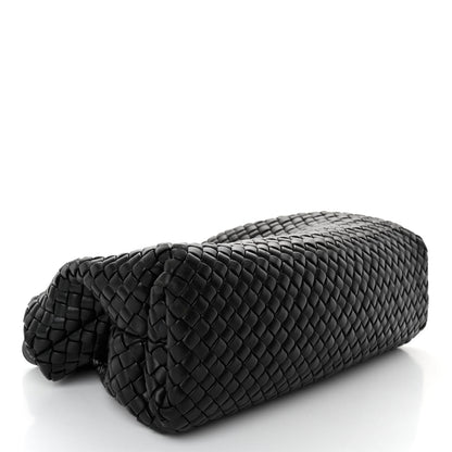 Bottega Veneta Nappa Intrecciato Medium Padded The Handle Tote Black 5 of 10