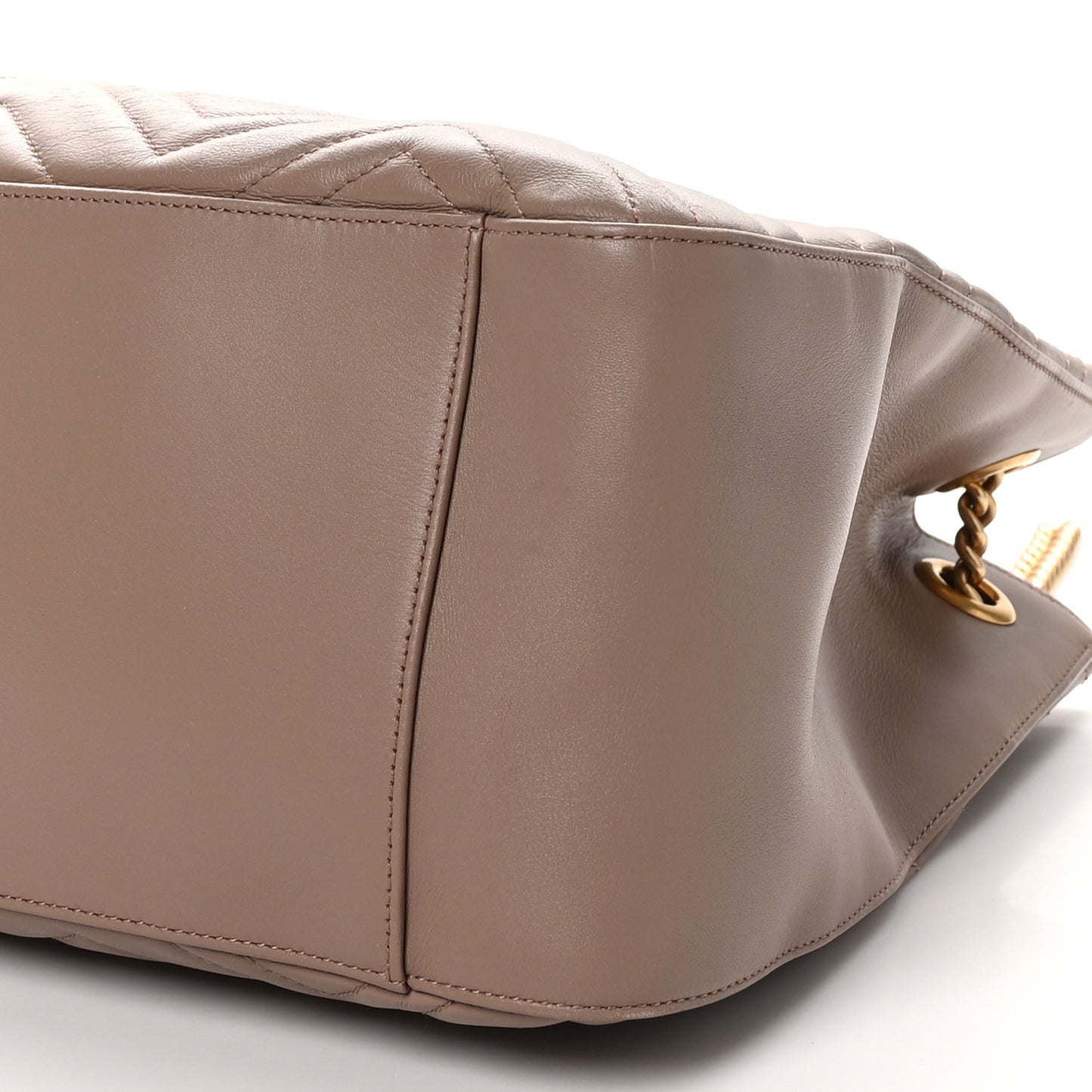 Calfskin Matelasse Medium GG Marmont Shoulder Tote Bag Porcelain Rose