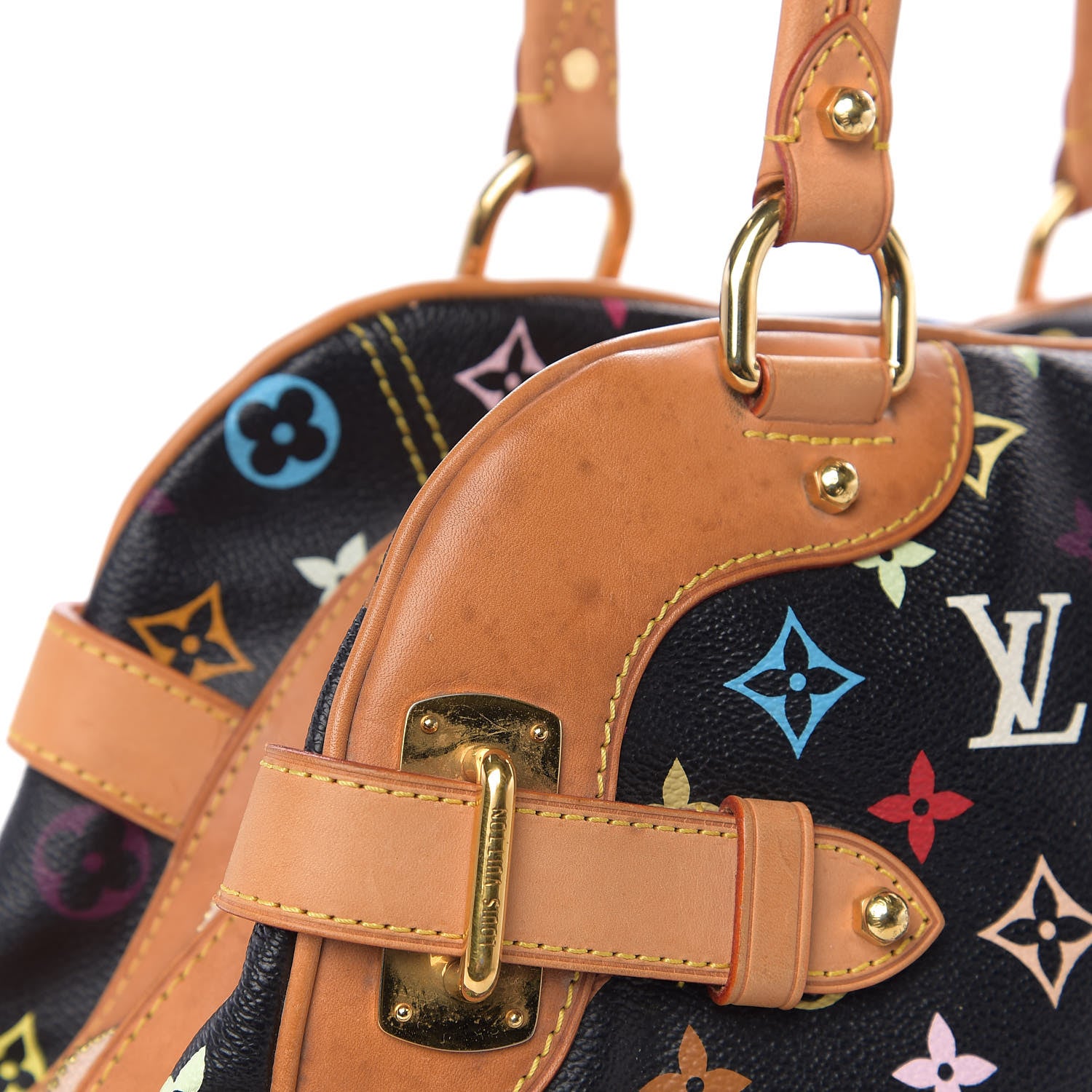 Louis Vuitton Monogram Multicolor Claudia Black 11 of 15