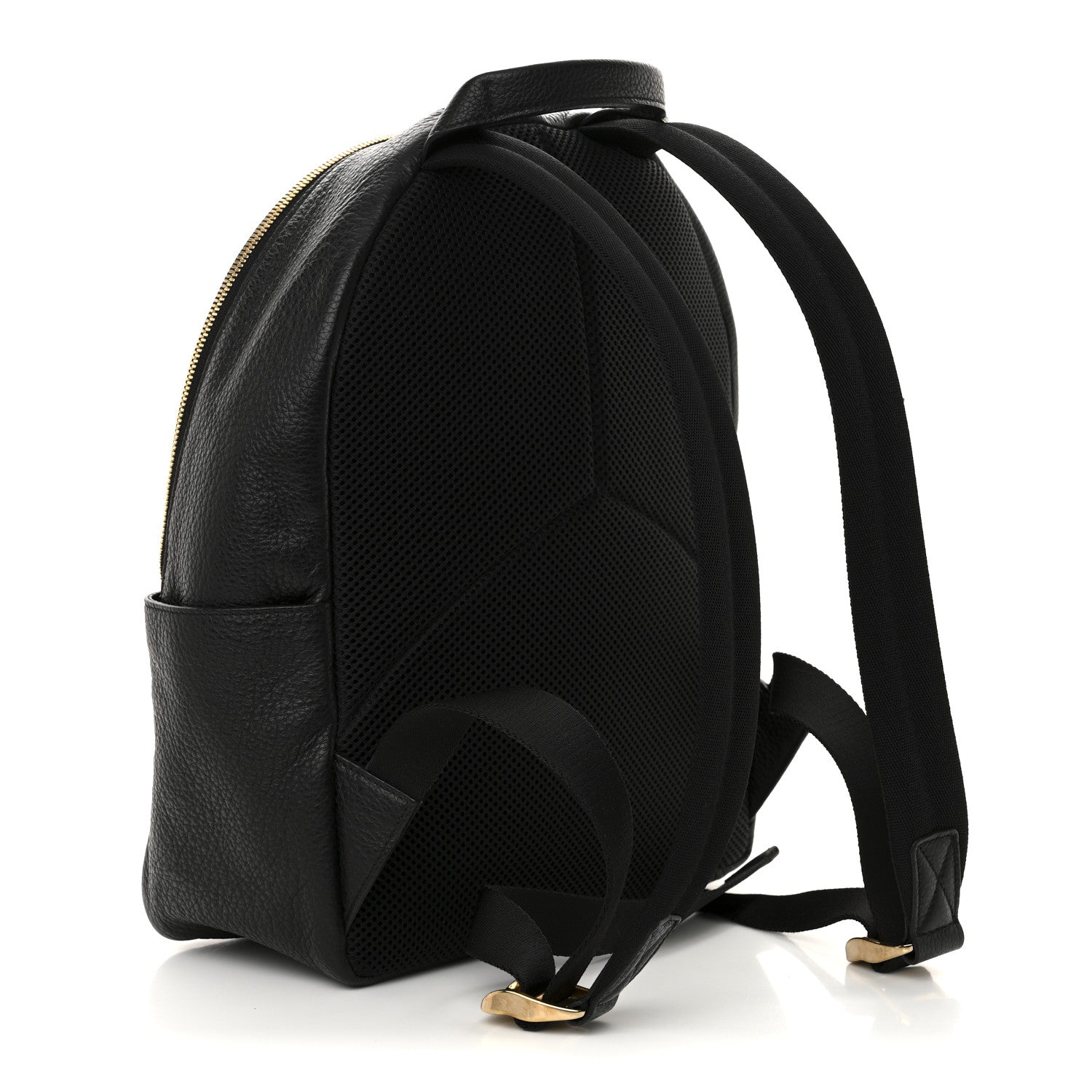 Salvatore Ferragamo Calfskin Gancio XL City Backpack Black 3 of 9