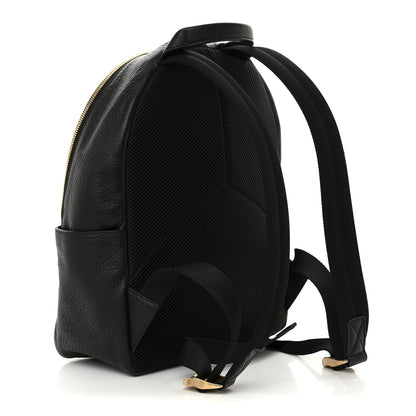 Salvatore Ferragamo Calfskin Gancio XL City Backpack Black 3 of 9