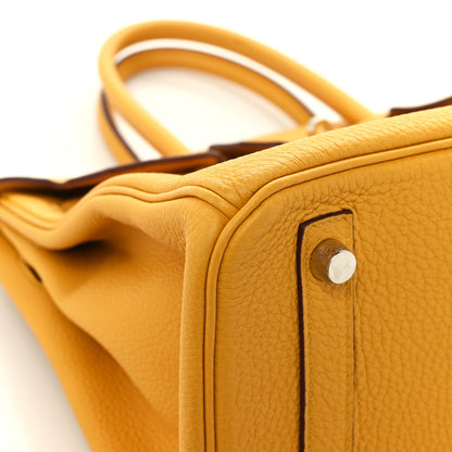 Hermes Togo BIRKIN 30 Jaune Ambre 9 of 14