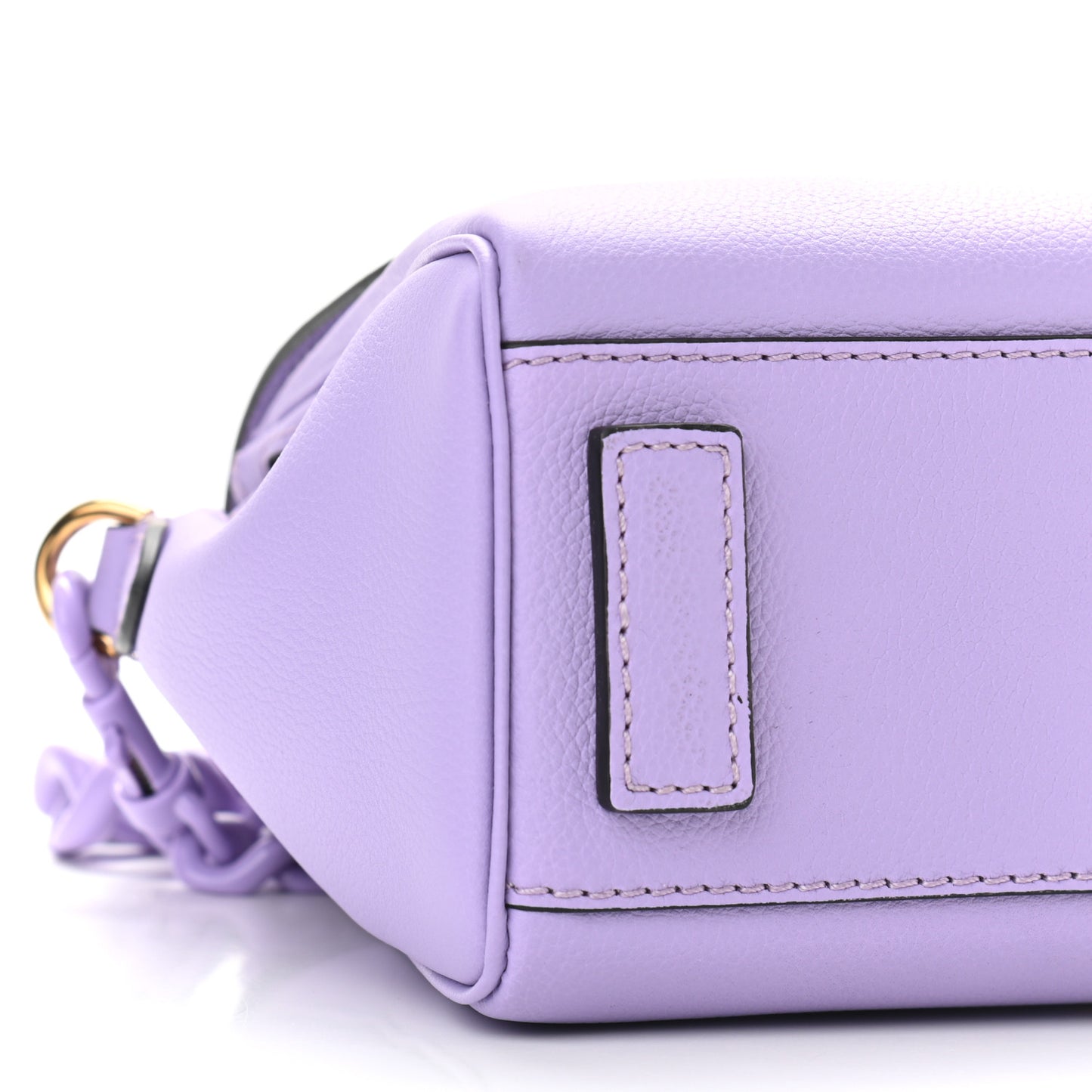 Calfskin Medusa Small Top Handle Handbag Lilac