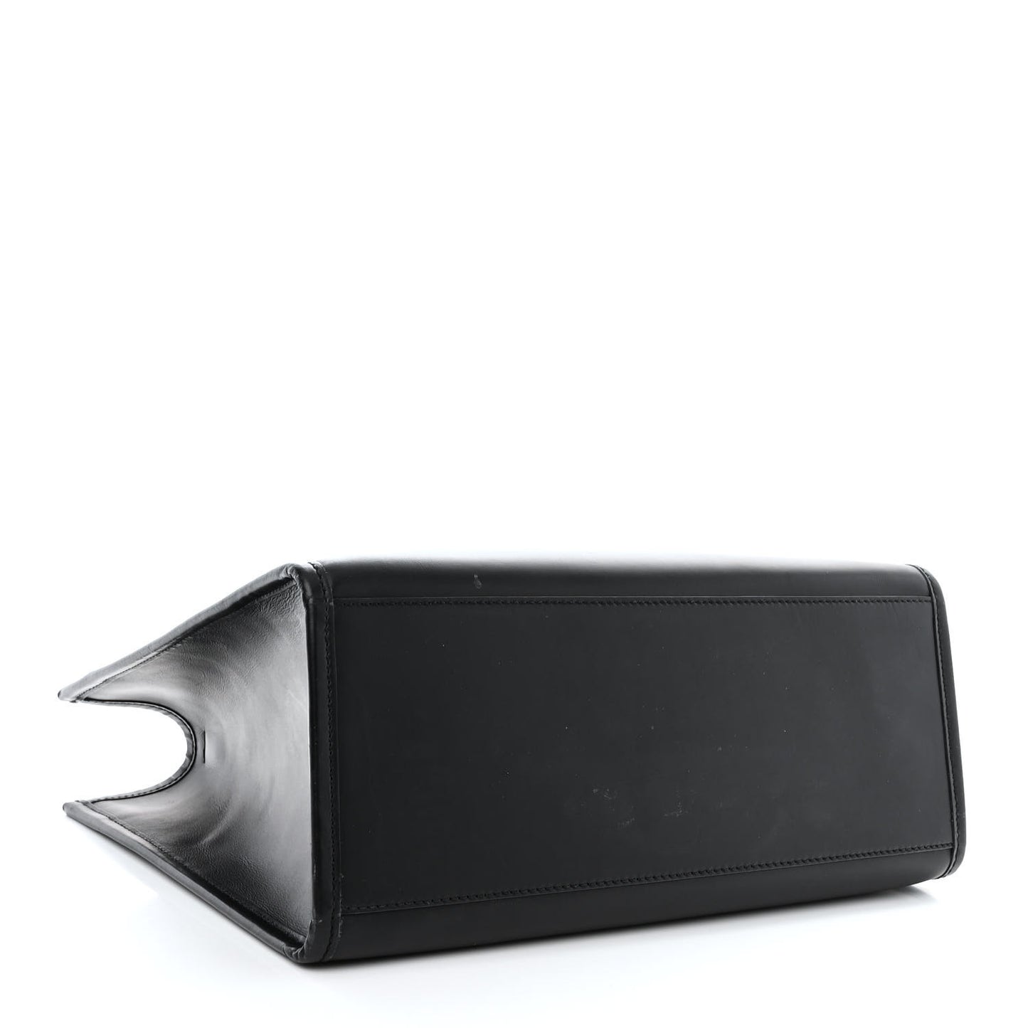 Vitello King Plexiglass Medium Fendi Sunshine Shopper Tote Black