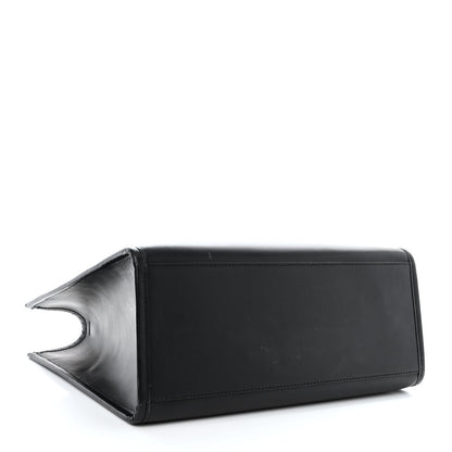 Fendi Vitello King Plexiglass Medium Fendi Sunshine Shopper Tote Black 4 of 10