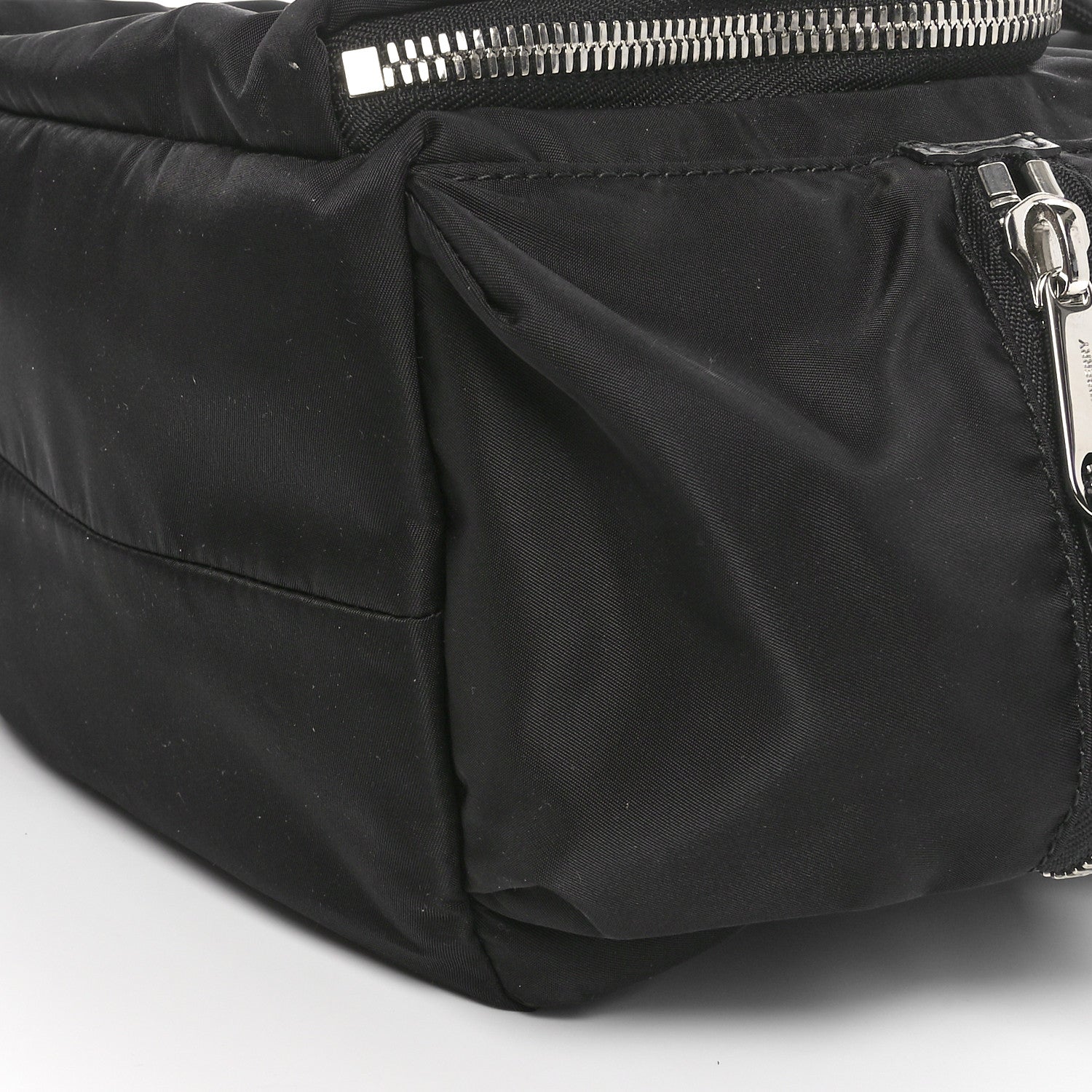 Burberry Nylon Logo Print Medium Rucksack Backpack Black 9 of 9