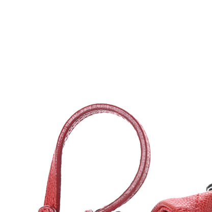 Chanel Caviar Quilted Medium Simply CC Flap Red 20 of 21