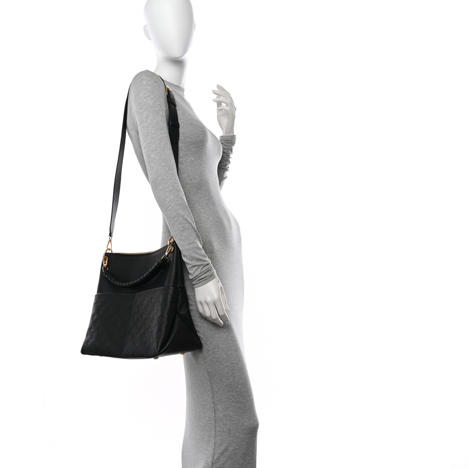 Louis Vuitton Empreinte Maida Hobo Black 2 of 11