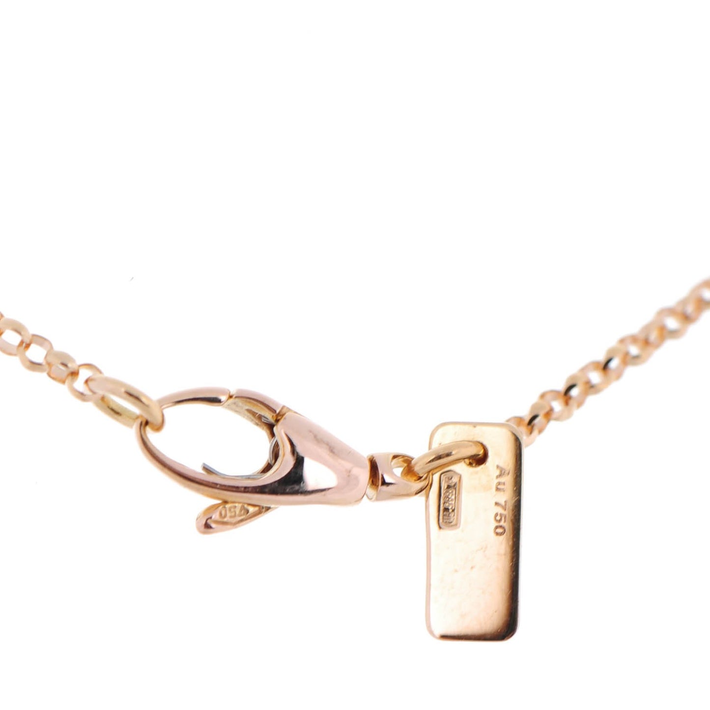 18K Rose Gold Diamantissima Pendant Necklace