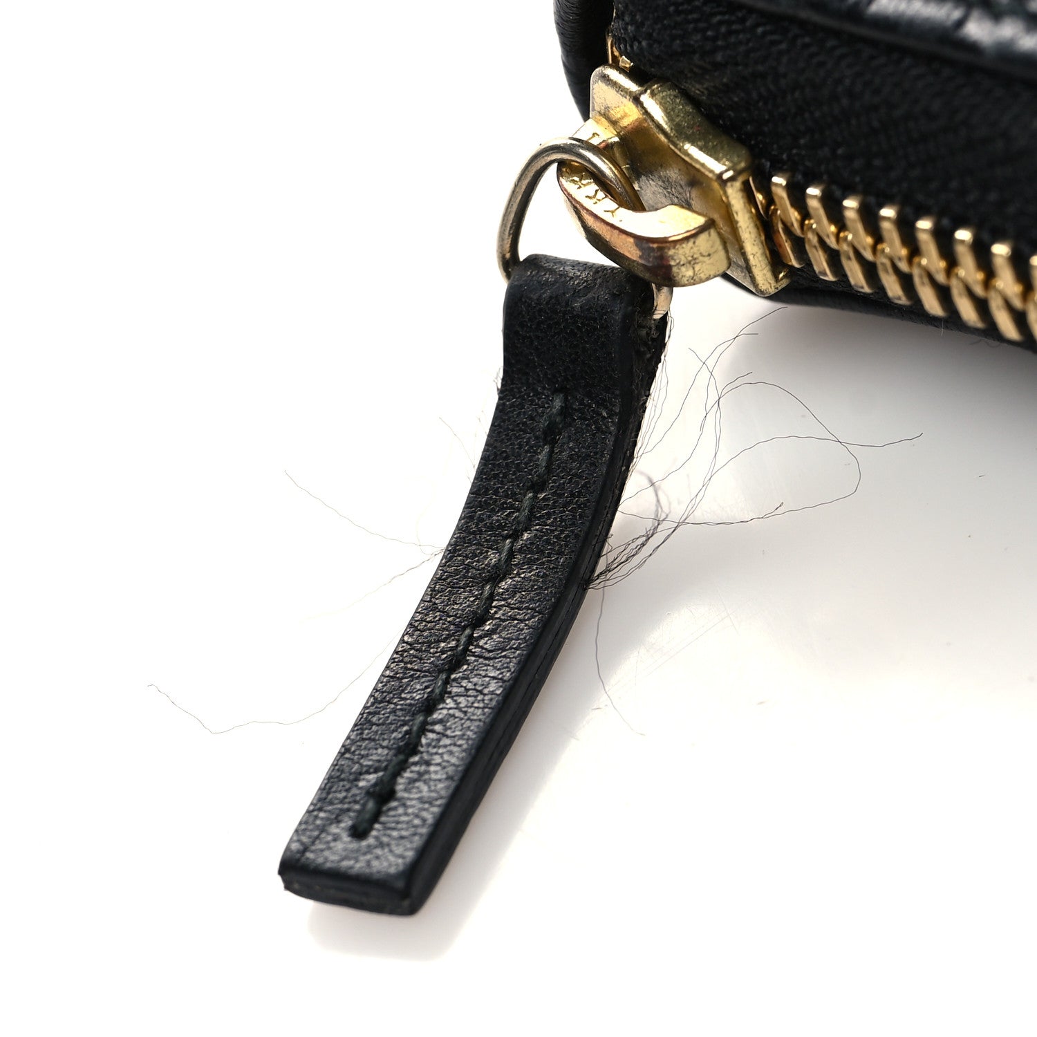 Gucci Guccissima Vitello Tender Zip Around Wallet Black 9 of 9