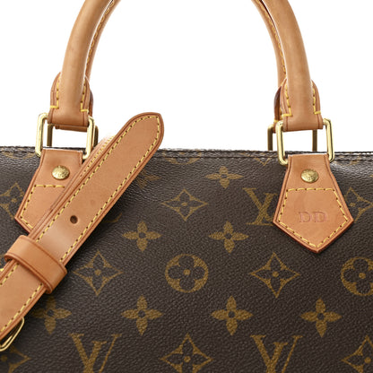 Louis Vuitton Monogram Speedy Bandouliere 35 8 of 12