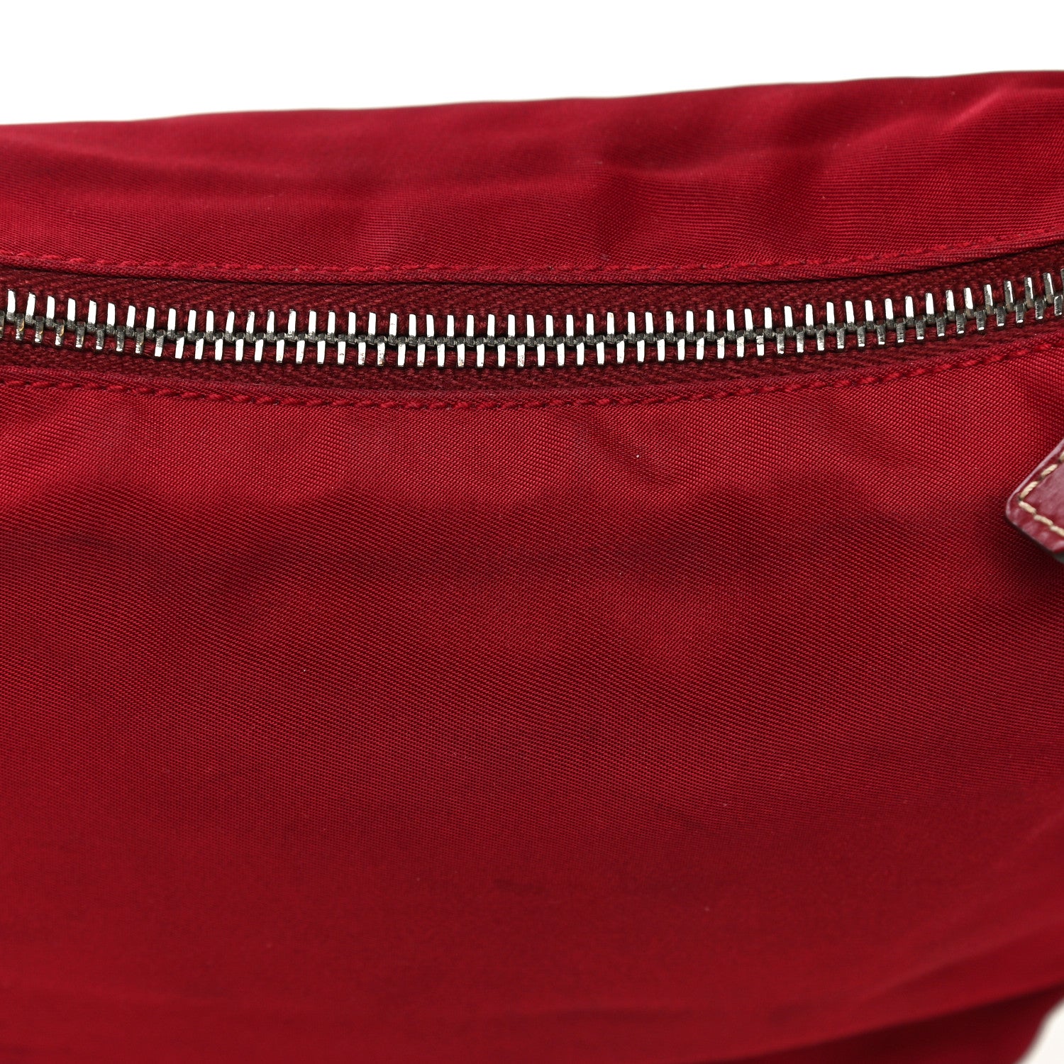 Prada Tessuto Nylon Small Shoulder Bag Red 9 of 16