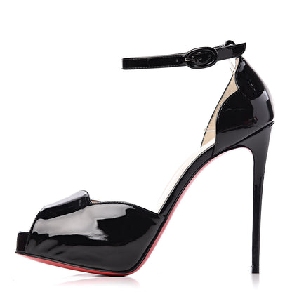 Christian Louboutin Patent Aketata 120 Pumps 36.5 Black 1 of 10