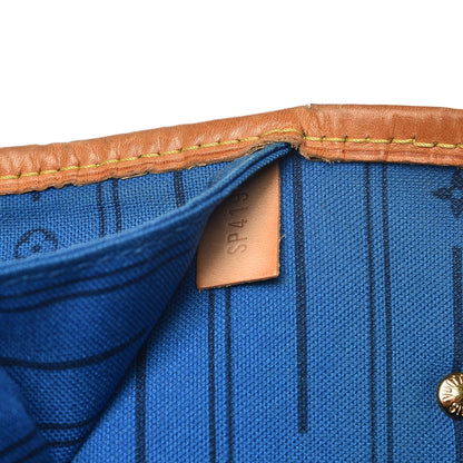 Louis Vuitton Monogram My LV Heritage Neverfull MM Blue De France Gris 7 of 16