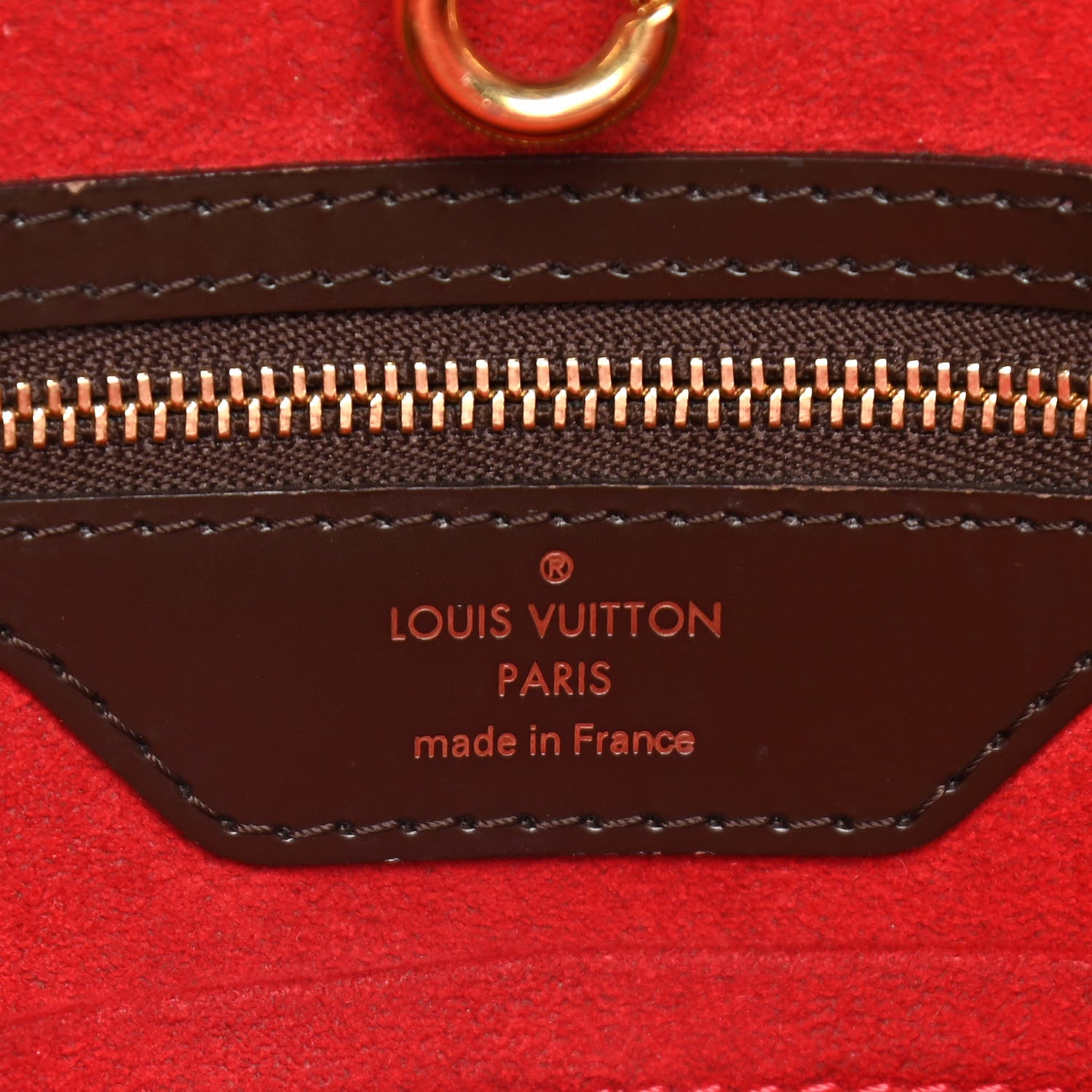 Louis Vuitton Damier Ebene Hampstead GM 7 of 29