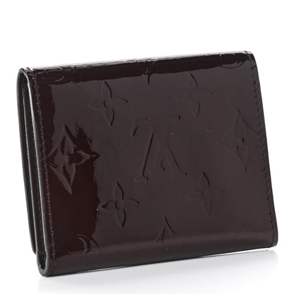 Louis Vuitton Vernis Business Card Holder Amarante 2 of 5