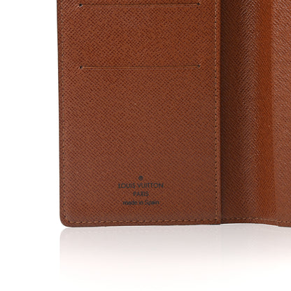 Louis Vuitton Monogram Checkbook Holder Case Wallet 6 of 9