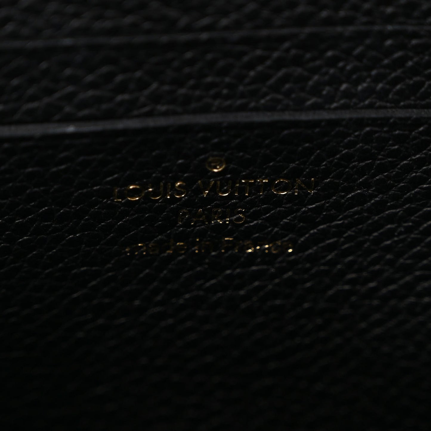 Empreinte Giant Studded Ivy Wallet On Chain Black