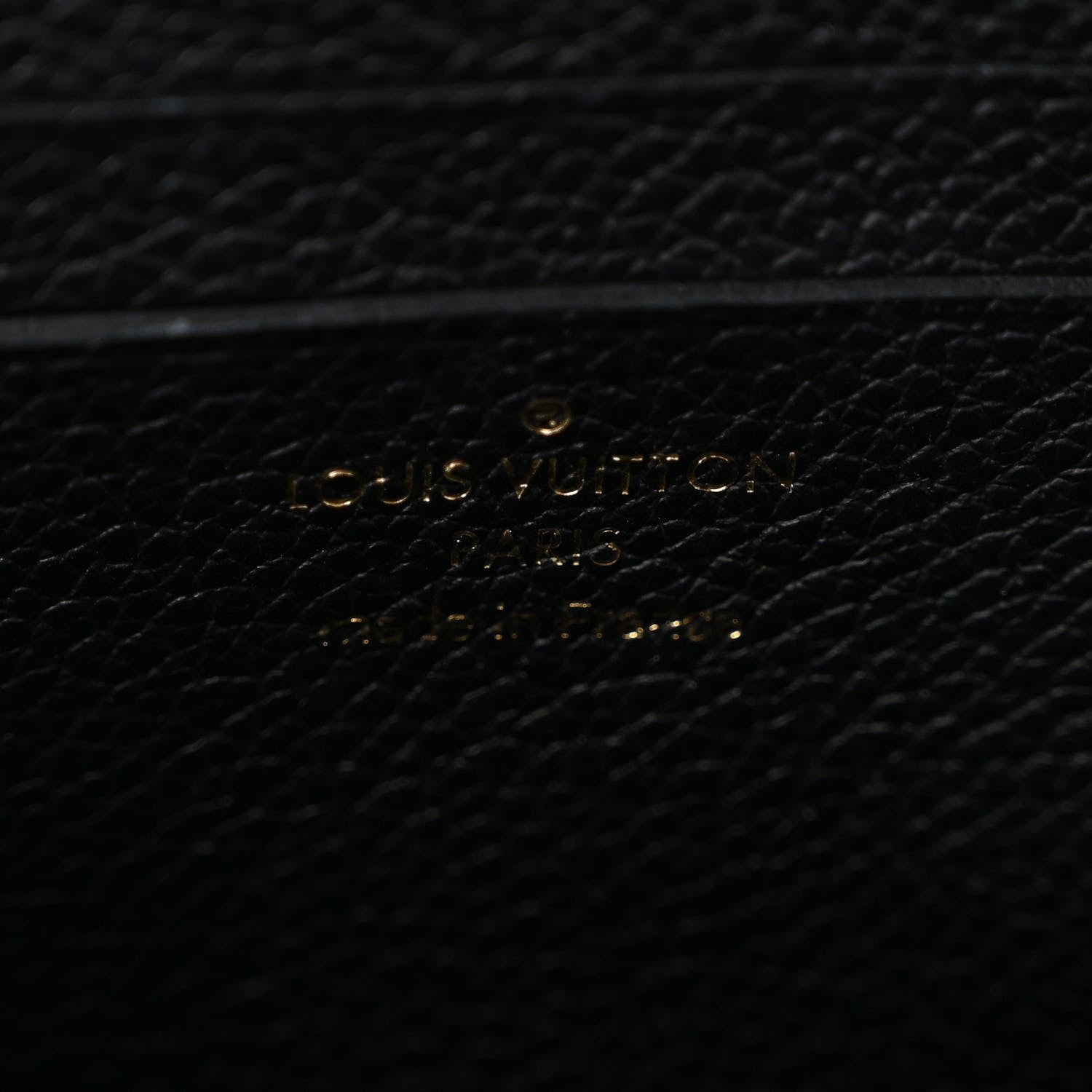 Louis Vuitton Empreinte Giant Studded Ivy Wallet On Chain Black 6 of 9