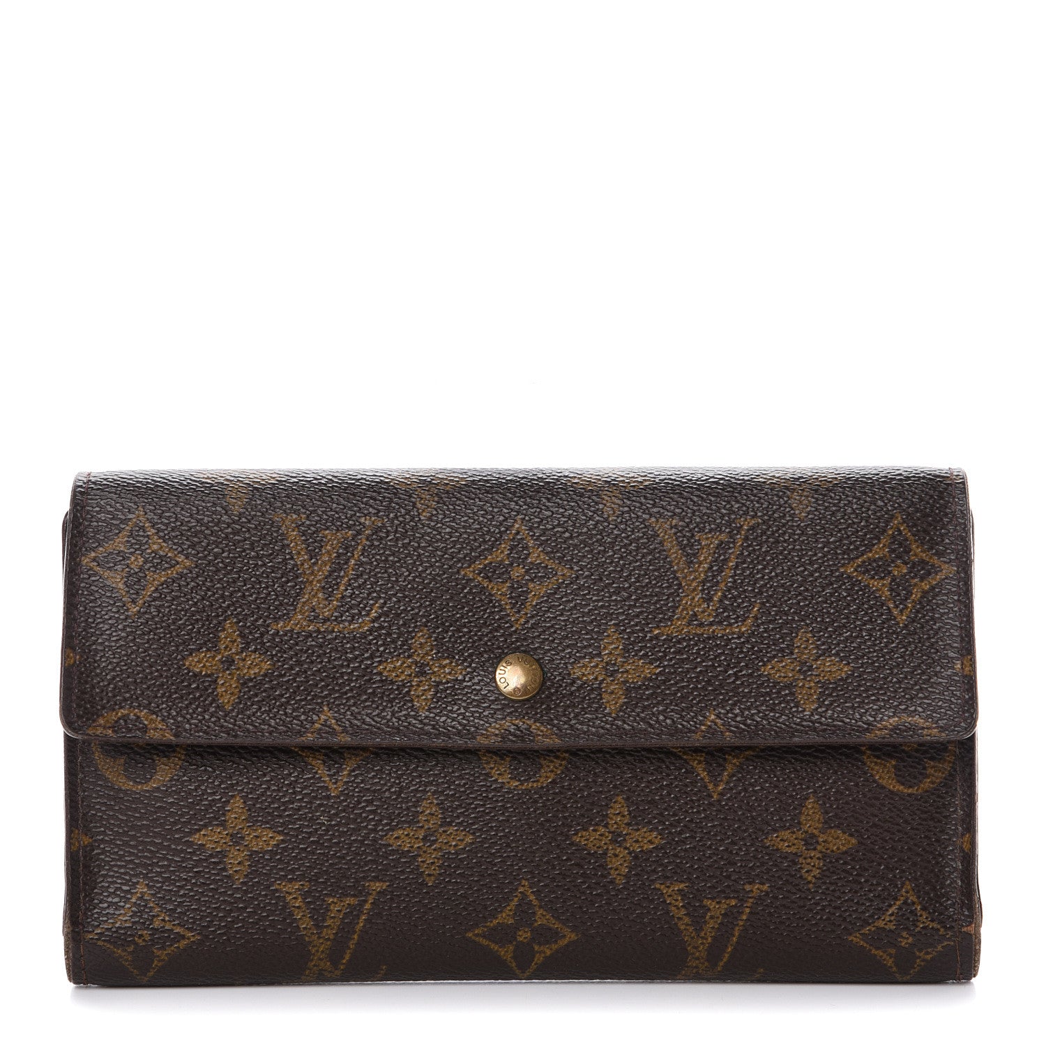 Louis Vuitton Monogram Porte Tresor International Wallet 1 of 15