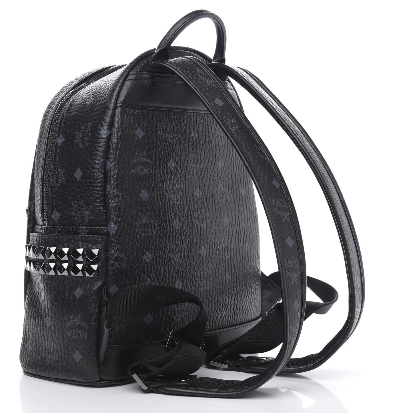 Visetos Small Side Stud Stark Backpack Black