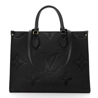 Louis Vuitton Empreinte Monogram Giant Onthego MM Black 1 of 10