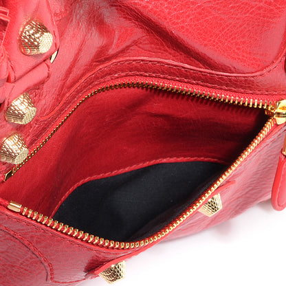 Balenciaga Agneau Giant 12 Gold Hardware City Rouge Cardinal 10 of 12