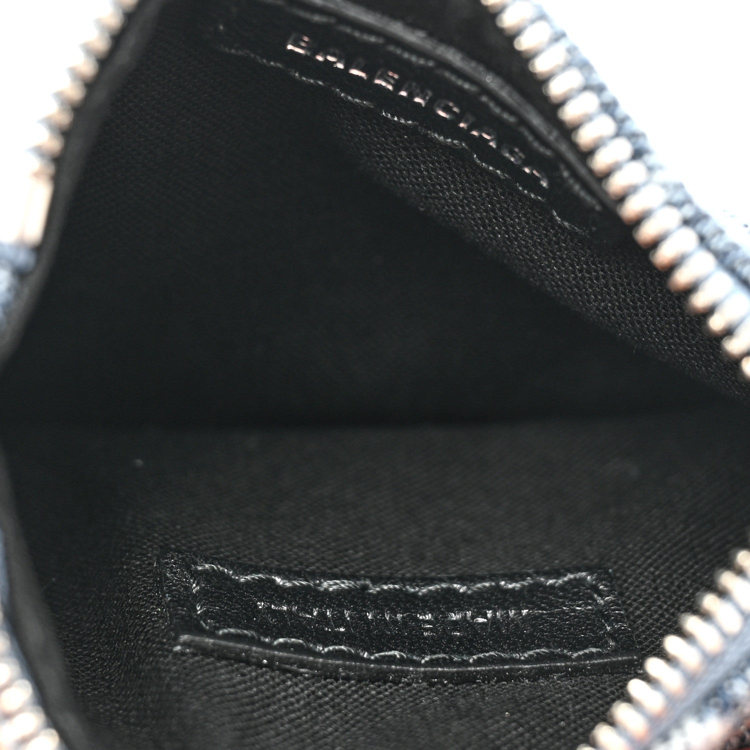 Balenciaga Bleached Denim BB Monogram Le Cagole Shoulder Bag XS Blue 7 of 13