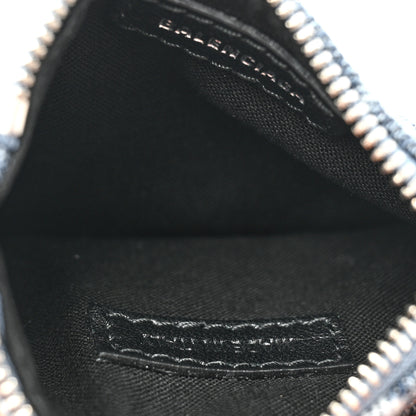 Balenciaga Bleached Denim BB Monogram Le Cagole Shoulder Bag XS Blue 7 of 13