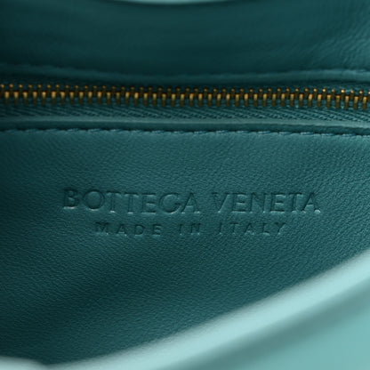 Bottega Veneta Lambskin Maxi Intrecciato Padded Chain Cassette Crossbody Bag Linoleum 6 of 10