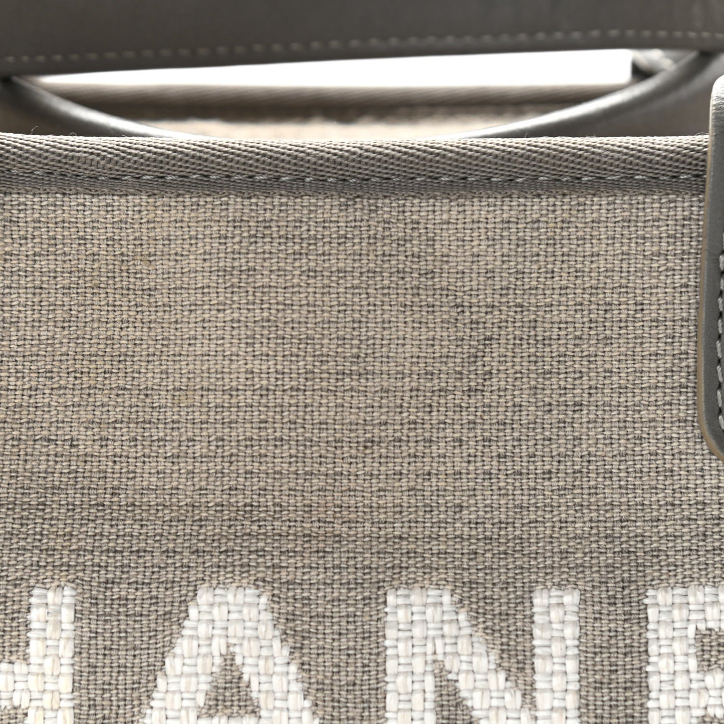 Canvas Deauville Bowling Bag Grey