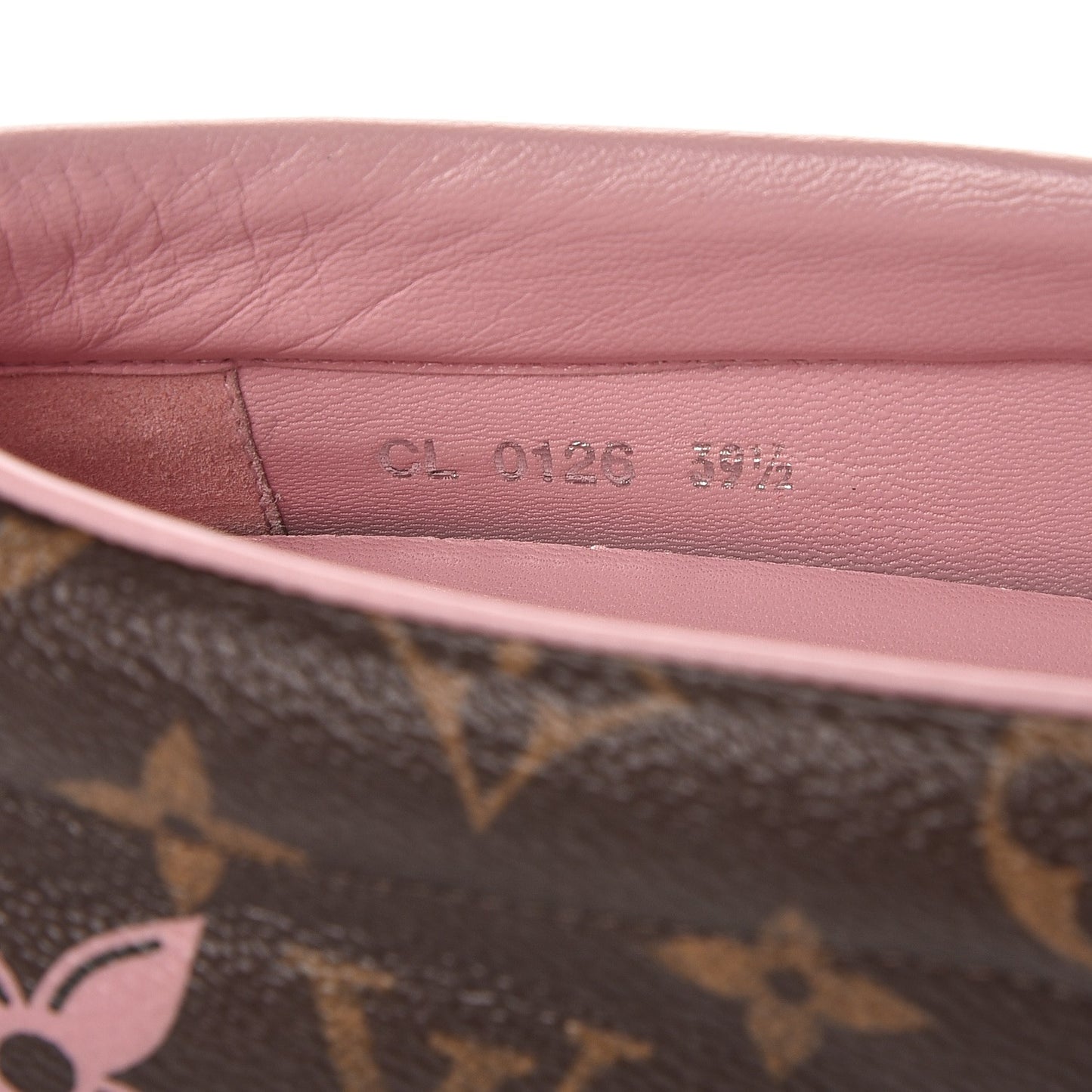 Monogram Bay Slip On Harbor Sneakers 39.5 Rose Ballerine Poppy
