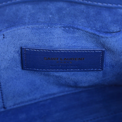 Saint Laurent Calfskin Nano Sac De Jour Royal Blue 6 of 7