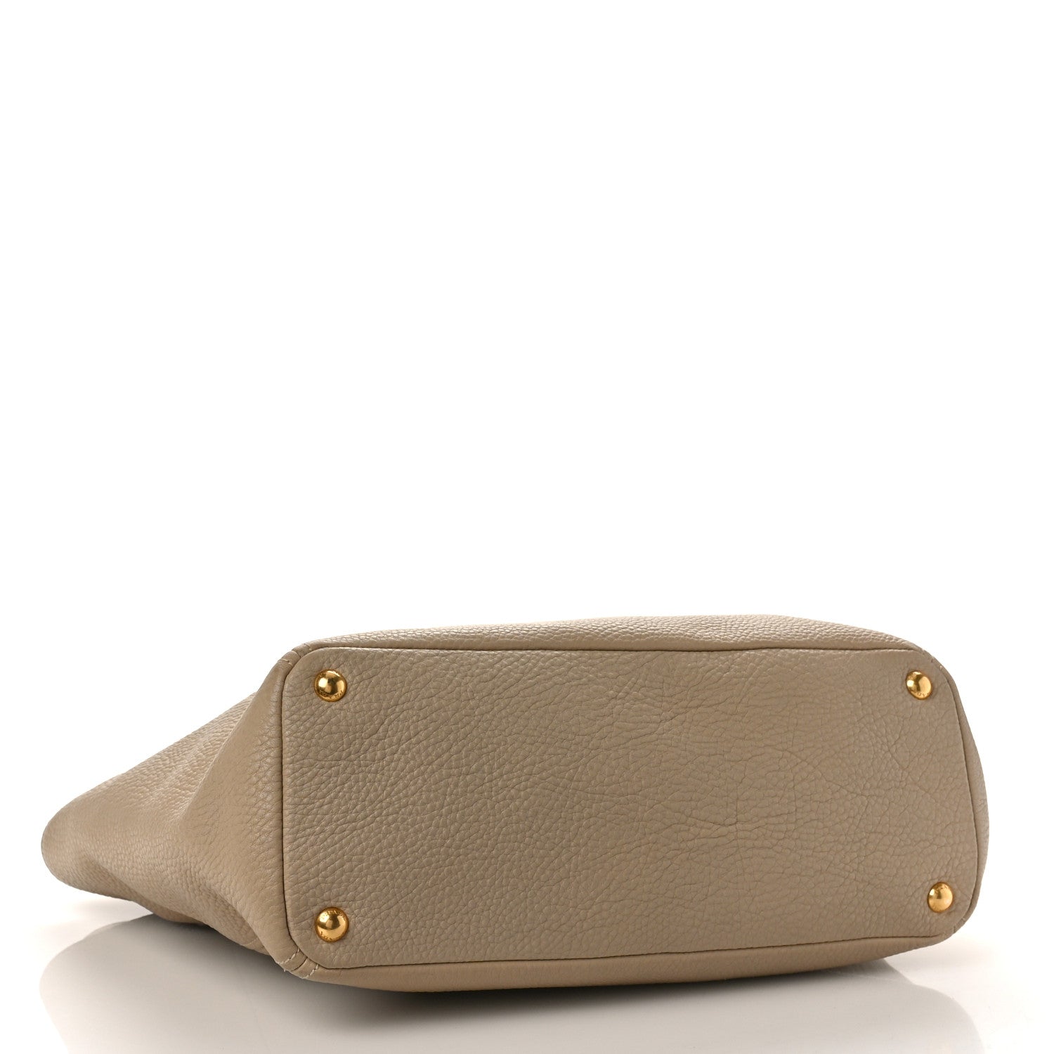 Prada Vitello Daino Shoulder Bag Sabbia 4 of 12