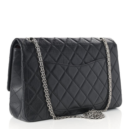 Chanel Aged Calfskin Quilted 2.55 Reissue 227 Flap Black 3 of 8